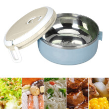 Tepelne izolovaný okrúhly obedár Homng Green Bento Box1