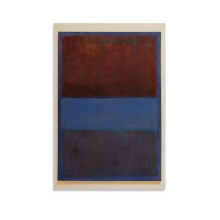 Mark Rothko Rozsda és kék nyomat1953Falikép poszter8x12