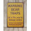 Bear Traps Warning Sign Aluminium 8 x 12 inch 1