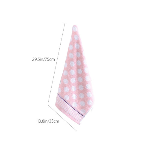 Serviette visage en coton 75 x 35 cm, douce et absorbante 2