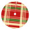 Christmas Tree Skirt Plaid 36 Inch 1