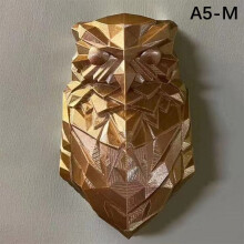 Applique murale LED 3D Animaux Hibou Aigle Lion (1 pièce)