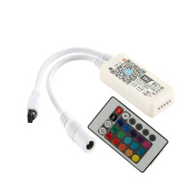 Télécommande infrarouge Zhouqiannn pour lumières LED RGB 24 touches
