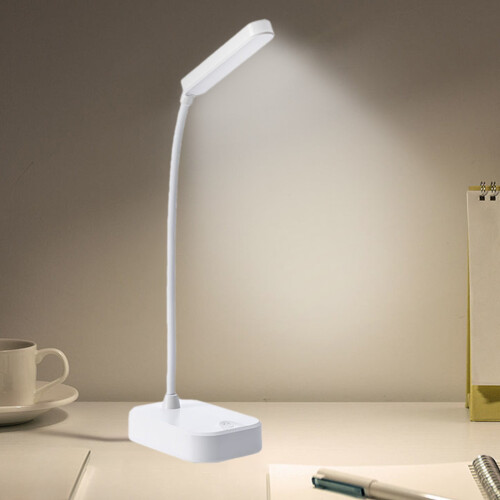 Folding LED Desk Lamp for Students – USB Rechargeable,