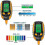 Digital Soil Tester for Plants with Moisture, pH, Temperature & Light Sensor, Large LCD Screen, Orange Probe 3