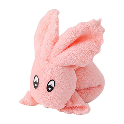 Prosop de deget din catifea roz coral – 1 buc.
