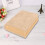 Fleece Throw Blanket Beige 20" x 27.5" 1