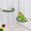Bird perch sharpening rod for cage 4