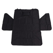 Funda para asiento de coche para mascotas - Tela Oxford impermeable, negra