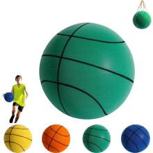 Tichý pěnový basketbalový míč Velikost 6 / 5 / 3