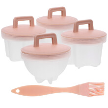 Mini Egg Poacher Cup, PP, Pink, 4-Pack