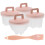 Mini Egg Poacher Cup, PP, Pink, 4-Pack 1