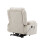 Living And Home Electric Single Sofa Lift Recliner Chair with Heating & Massage Function, Beige 5