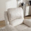 Living And Home Electric Single Sofa Lift Recliner Chair with Heating & Massage Function, Beige 6