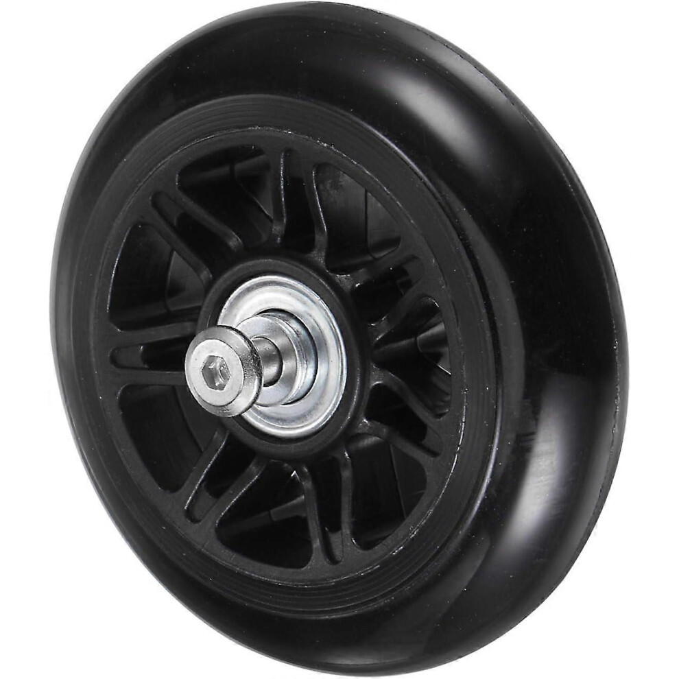 Universal Replacement Suitcase Wheels Kit 90X24 Mm, Compatible With Most Suitcases And Trolley Bags, Rubber Wheels With Double Ball Bearings 6966168009313