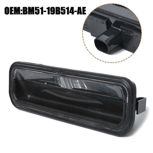 License Plate Light Micro-Switch Button Compatible with Ford Focus MK3 ST RS 2012-2018, Black Plastic OEM Replacement Part 2