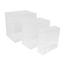 3-Piece Acrylic Nesting Display Risers