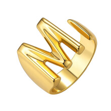 Women's Statement Ring Adjustable Open Band Ring