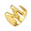 Women's Statement Ring Adjustable Open Band Ring 1