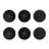 Replacement Joystick Caps Compatible with PlayStation 5 Pro Controller, Black Plastic Thumbsticks for PS5 Edge Controller 2