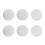 Replacement Joystick Caps Compatible with PlayStation 5 Pro Controller, Black Plastic Thumbsticks for PS5 Edge Controller 3