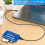Multi Card Reader compatible with various memory cards, USB 2.0 Plug-and-Play for PC and Mac, Portable Data Transfer Hub 3