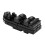 Window Lifter Mirror Control Switch Compatible with BMW X3 E83, Driver Side, Black, Direct Replacement 3