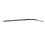 Rear Bumper Moulding Trim Strip, Silver Plastic, Compatible with Mercedes B-Class W246 2012-2014 4