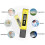 Digital pH Meter 0.01 Accuracy Automatic Calibration Portable LCD Display for Aquarium Water Quality Testing 2