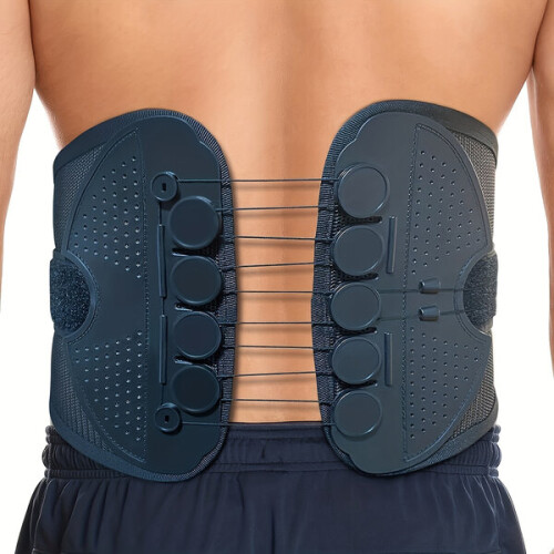 Lumbar Orthosis with Adjustable Pulley System for Lower Back Stabilisation and Support 2