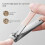 Nail Clipper Set Stainless Steel Rust Resistant 4-Piece Tools for Precise Nail Trimming 4