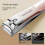 Nail Clipper Set Stainless Steel Rust Resistant 4-Piece Tools for Precise Nail Trimming 5