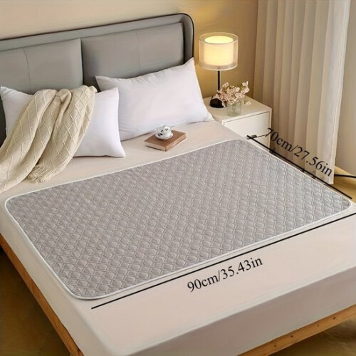 Washable Underpad 70 x 90 cm - 4-Layer Bed Protection with Tumble Dry Feature 1