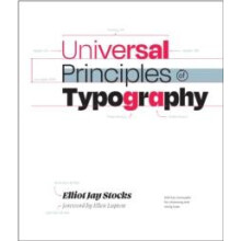 Universal Principles of Typography by Elliot Jay Hardcover Book