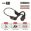 Open-Ear Bluetooth Earphone Compatible with iOS Android, Bone Conduction Technology, IPX5 Waterproof for Sports 2