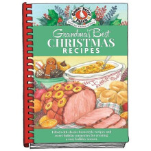 Grandmas Best Christmas Recipes by Gooseberry Patch Hardcover Book