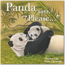 Panda Says Please... by Gemma Cary Paperback Book