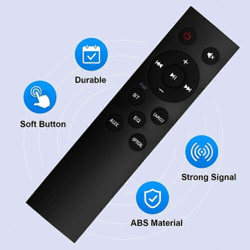 Replacement Remote Control Compatible with TAB5105 TAB5108 TAB5305 Home Audio Accessories 1