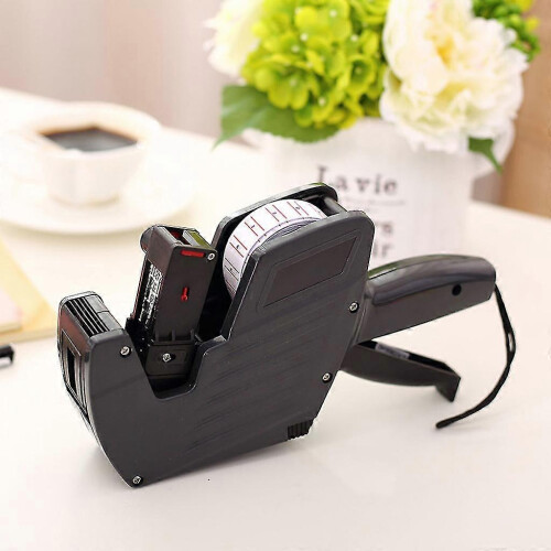 ABS Material Price Marking Gun with Refillable Ink Roller for 8-Digit Single Row Labels 1