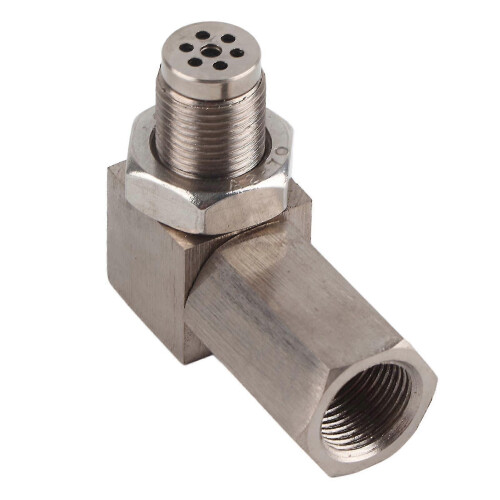 Car Oxygen Sensor Spacer 90 Degree CEL Bung Fix for Check Engine Light M18X1.5 Catalytic Converter 2