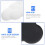 Poggiapolsi per mouse in memory foam e silicone, supporto ergonomico per ufficio e casa 3