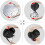 Photography Reflector 110cm Foldable with Diffuser for Outdoor Portrait & Studio Light Control 5