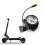 Headlight compatible with Kukirin G2 MAX G2 PRO Electric Scooter, Front LED Lamp Direct Replacement ABS Construction 4