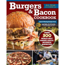 Burgers Bacon Cookbook by World Food Championships Paperback Book