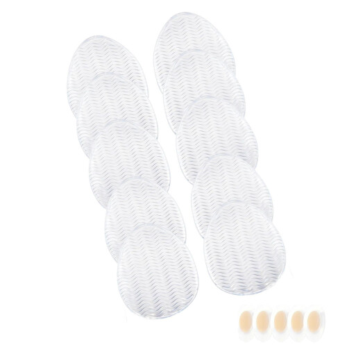 5 Pair Safety Inserts Soles Protector Rubber Texture for Women