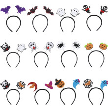 Halloween-hoofdbanden, modieuze collectie, 12 stuks