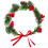 Christmas Flower Headband with Pine Cones & Berries 1
