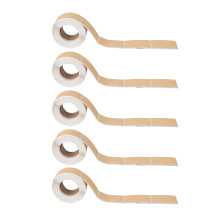 1300 Stück Kraft-Etiketten-Aufkleber, 5 2,5 cm, aus Kraftpapier