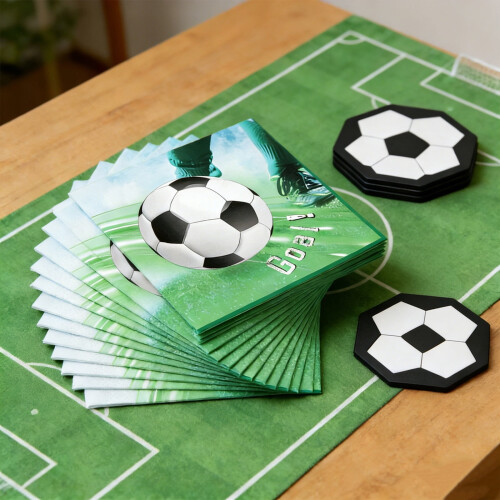 Football Paper Napkins 20 Pack