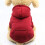 Sudadera con capucha de poliéster para perros con bolsillo 1